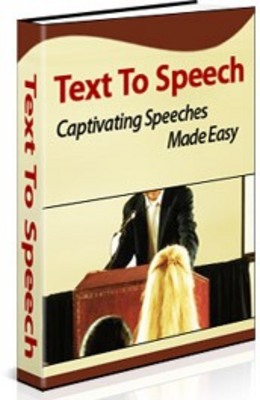 Product picture Text to Speech Ebook with MRR