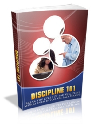 Product picture Discipline 101 with PLR
