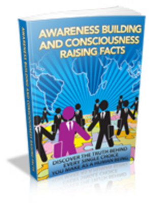 Product picture Awareness Building and Consciousness Building with PLR